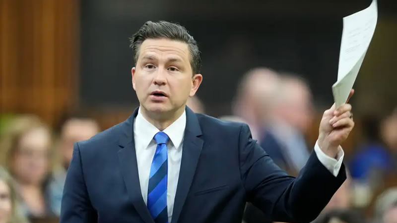 联邦保守党领袖皮埃尔·普瓦列夫 联邦保守党领袖皮埃尔·普瓦列夫