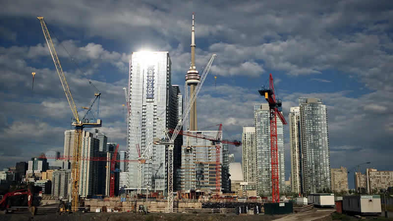 多伦多在建公寓楼 多伦多在建公寓楼