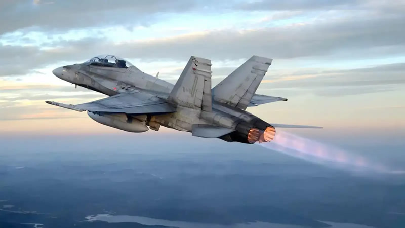 加拿大CF-18战机