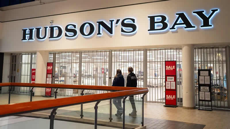 加拿大354年老牌零售商Hudson'sBay将全面关店