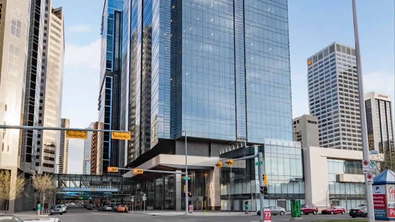 加拿大卡尔加里市中心建筑