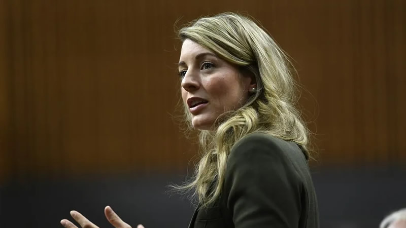 加拿大外交部长梅拉妮·乔利（Mélanie Joly）