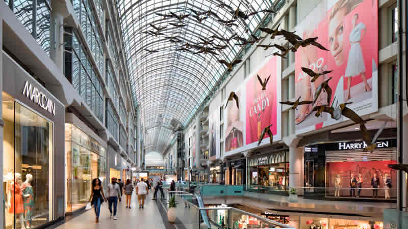 Eaton Centre in Toronto Eaton Centre in Toronto