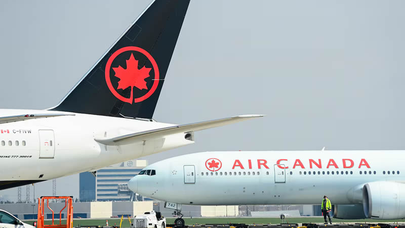 加拿大航空公司的飞机 加拿大航空公司的飞机