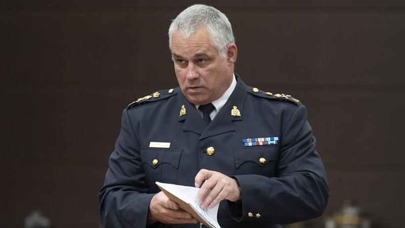 加拿大皇家骑警局长迈克·杜赫梅 加拿大皇家骑警局长迈克·杜赫梅