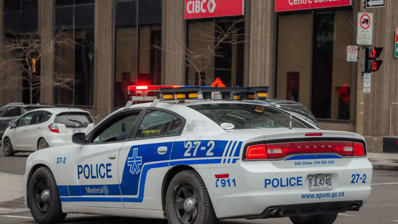 蒙特利尔警车 蒙特利尔警车