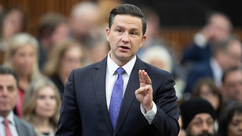 保守党领袖皮埃尔·波利耶夫（Pierre Poilievre）
